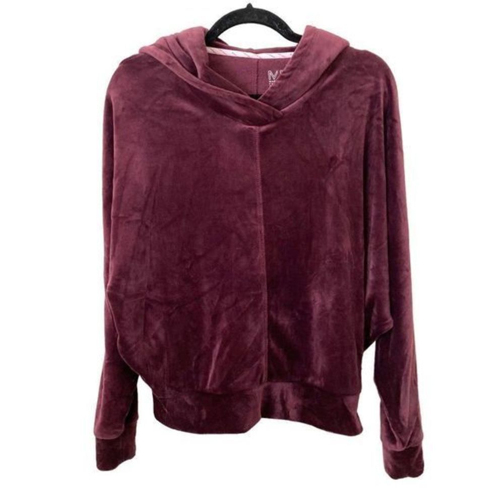 MARC NEW YORK Performance Velvet Pullover Hoodie